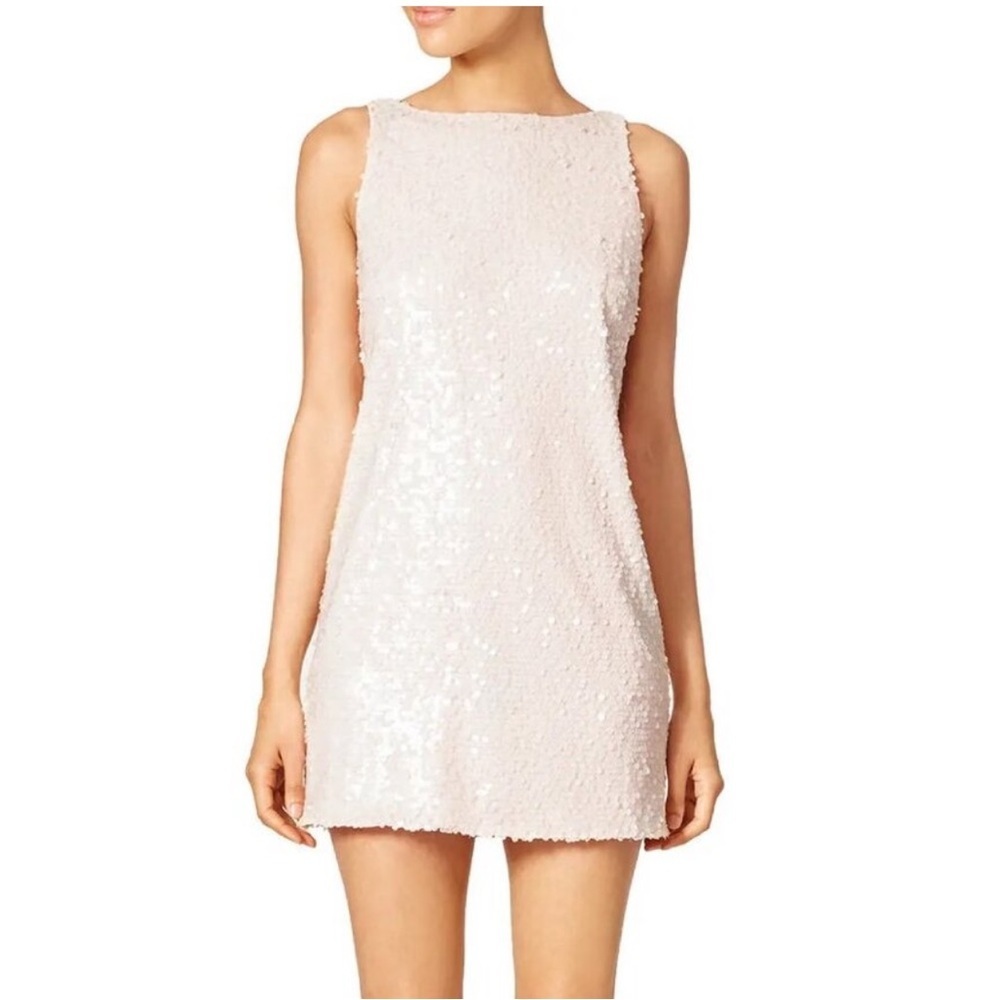 JAYGODFREY Betty Shift Sequin Mini Dress Size 4